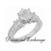 2.25 Ct Women's Round Cut Diamond Engagement Ring New